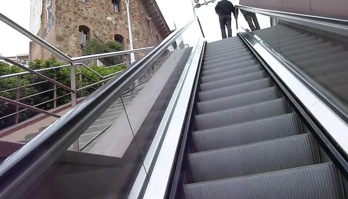 miedo a las escaleras mecánicas 